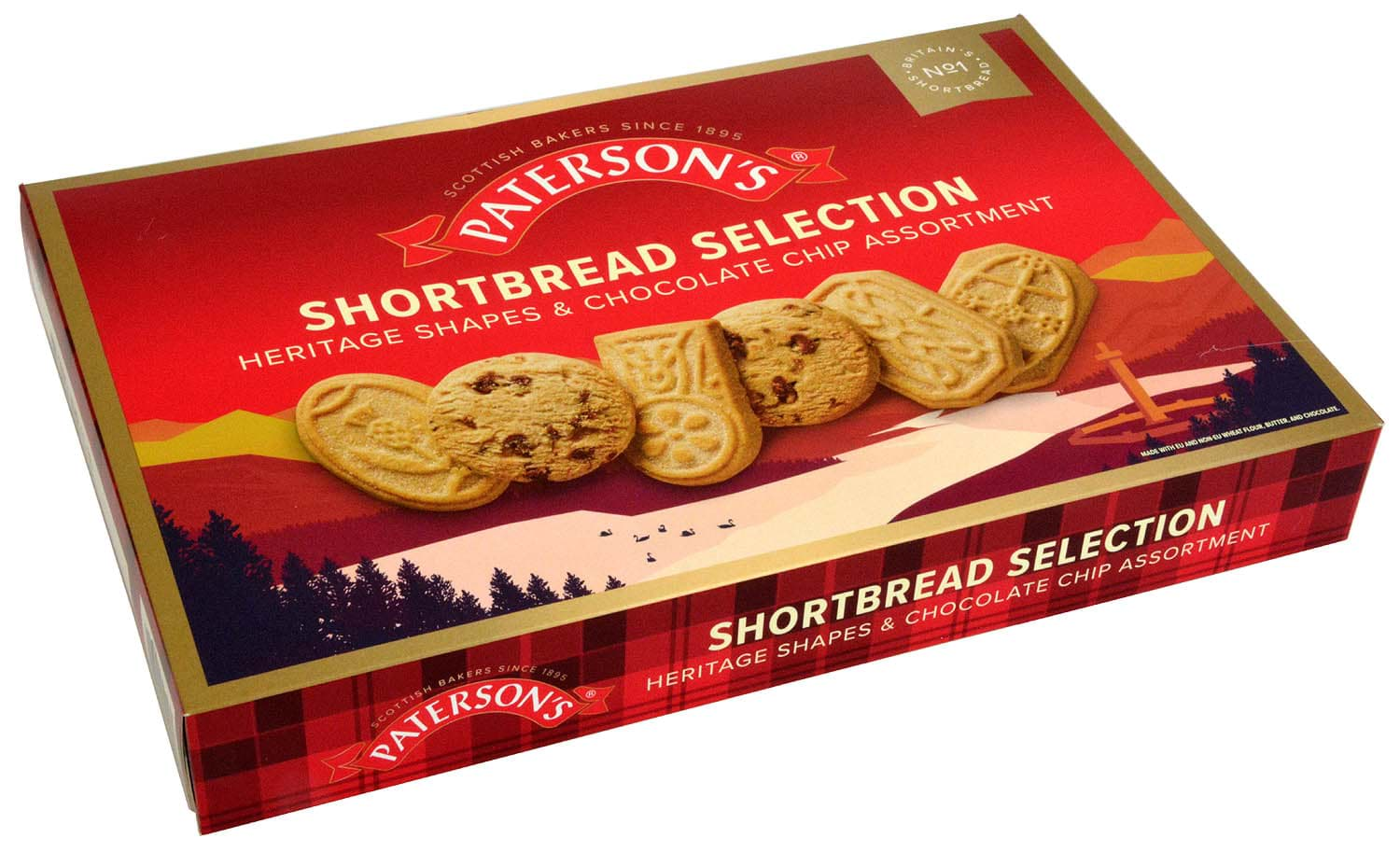 Bild von Patersons Heritage & Choc Chip Shortbread Selection 500g