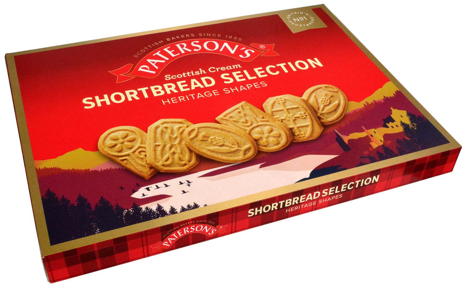 Bild von Patersons Scottish Cream Shortbread Selection 1kg