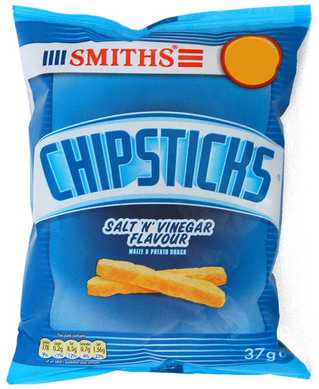 Bild von Smiths Chipsticks Salt & Vinegar 37g