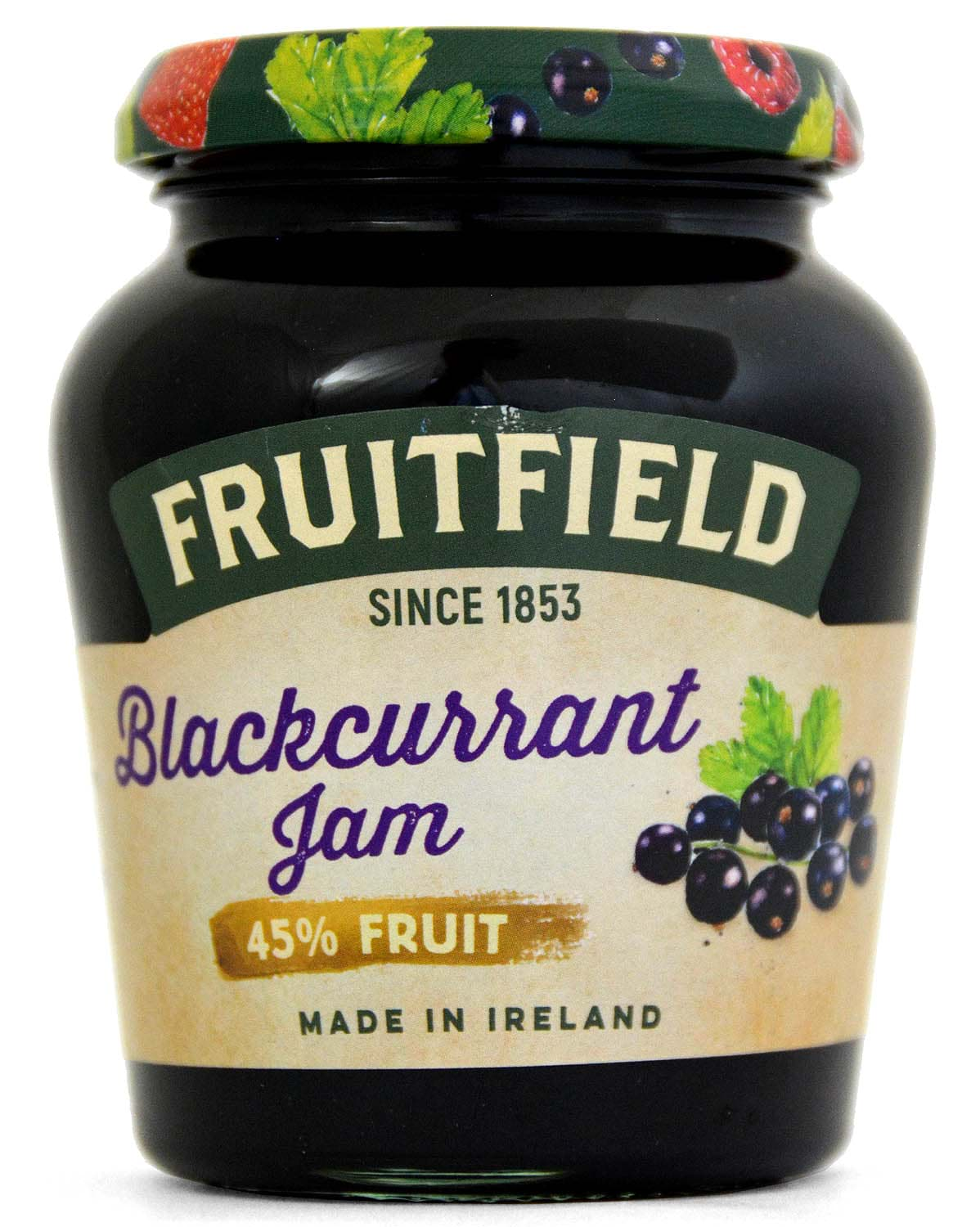 Bild von Fruitfield Blackcurrant Jam 330g