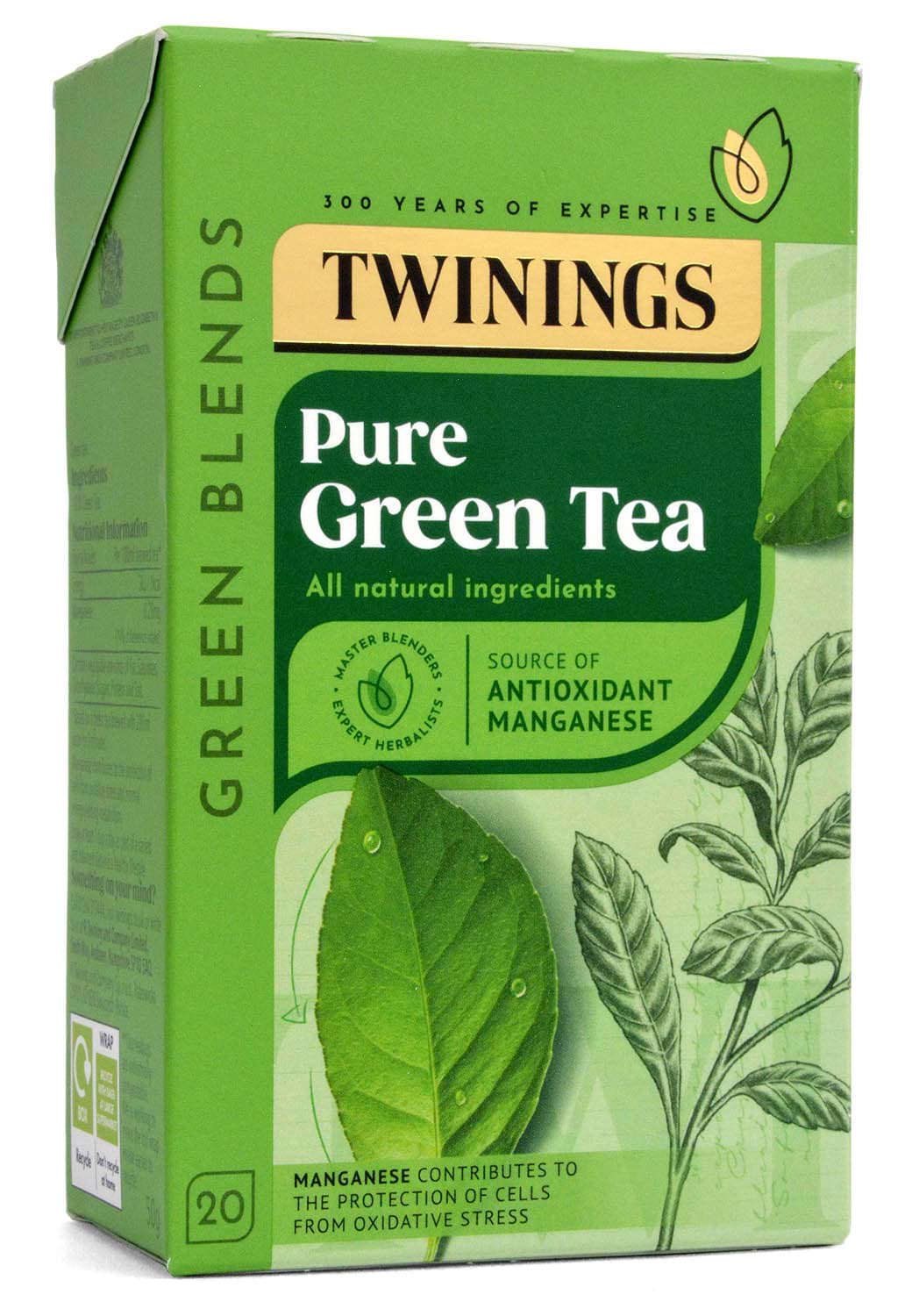 Bild von Twinings Pure Green Tea 20 Beutel Grüner Tee