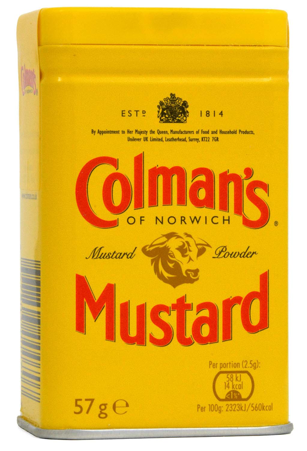 Bild von Colmans Mustard Powder 57g MHD 11/24