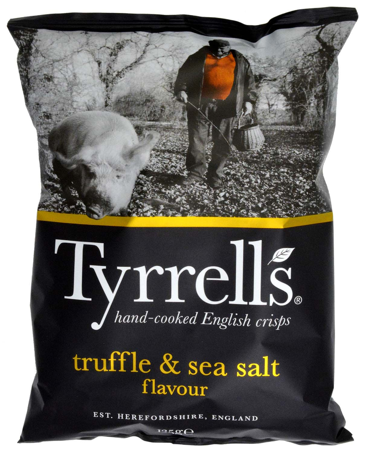 Bild von Tyrrells Truffle & Sea Salt 135g