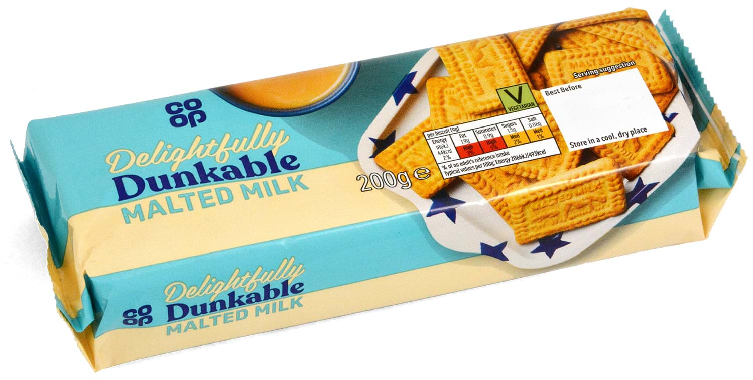 Bild von Co-op Malted Milk Biscuits 200g