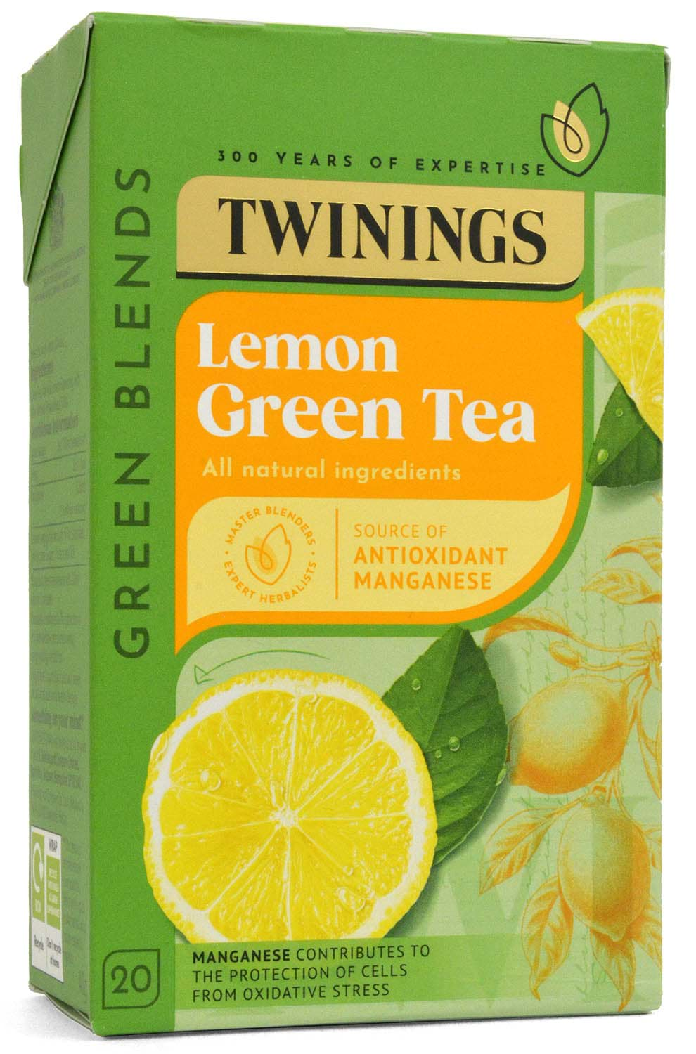 Bild von Twinings Lemon Green Tea 20 Teebeutel