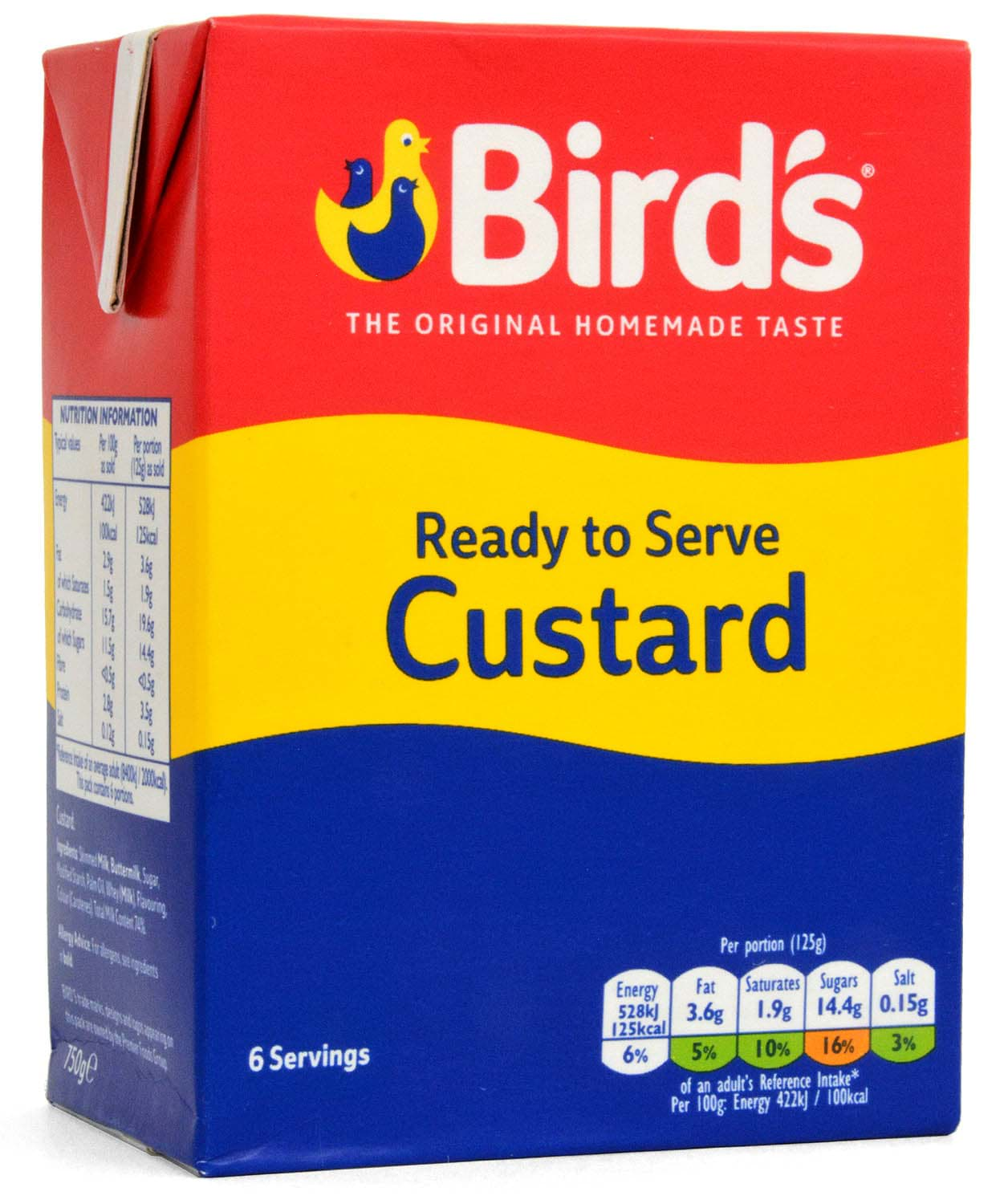 Bild von Birds Custard Ready to Serve 750g