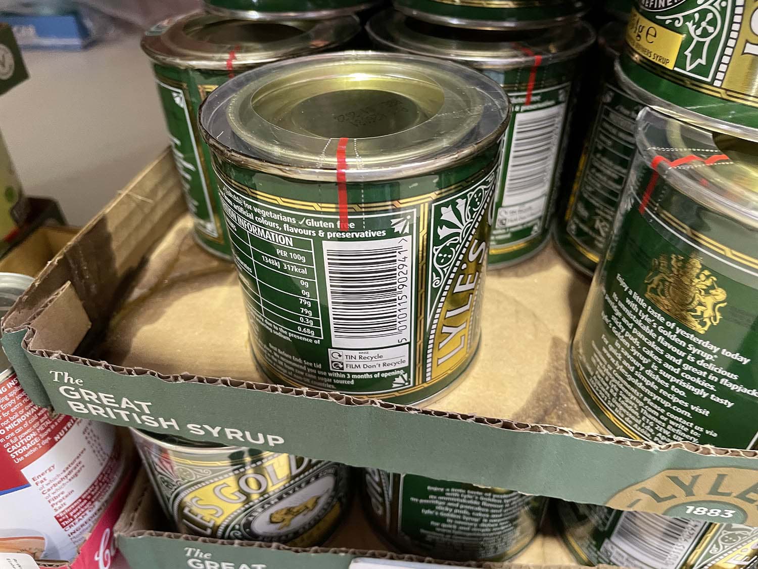 Bild von Lyles Original Golden Syrup 454g Tin