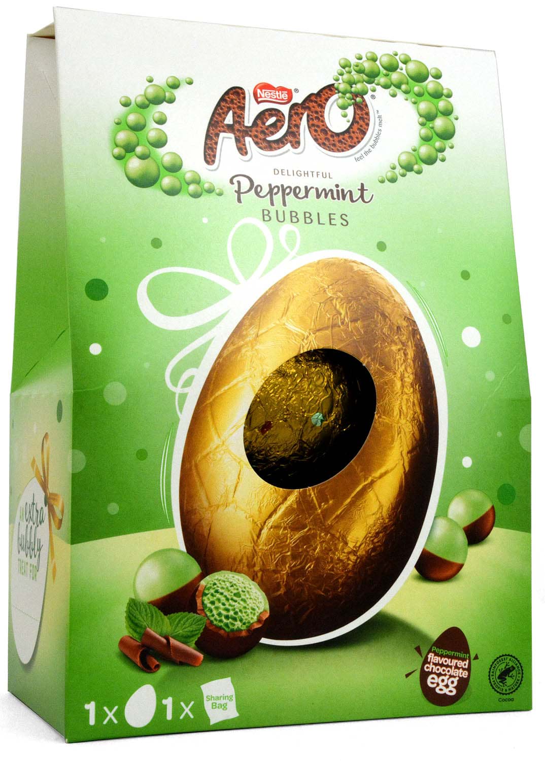 Bild von Nestle Aero Peppermint Bubbles Egg 230g