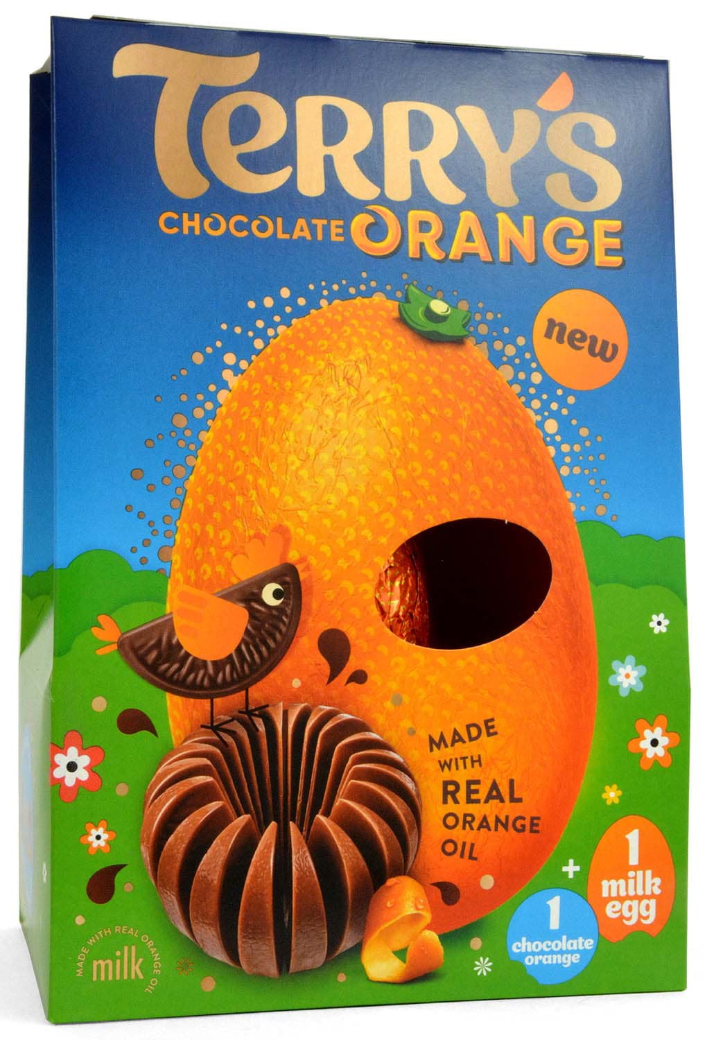 Bild von Terry's Large Chocolate Orange Egg with Chocolate Orange 307g