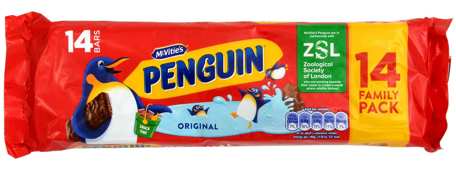 Bild von McVities Penguin Original 14 x 24,6g