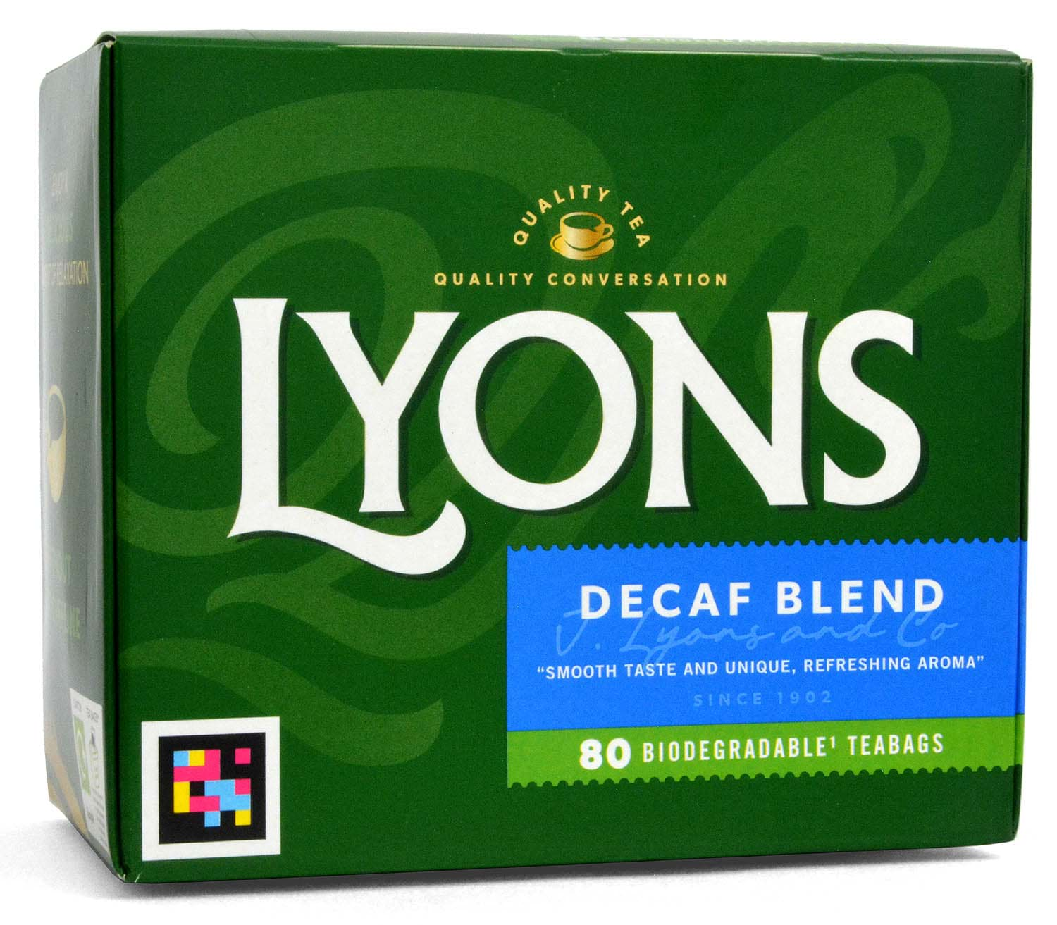 Bild von Lyons Decaf Blend 80 Teabags 232g