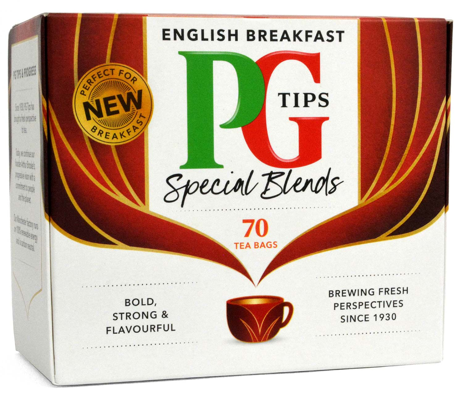 Bild von PG Tips English Breakfast 70 Tea Bags 175g