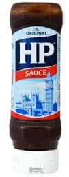 Zeige Details für HP Original Brown Sauce Top Down 450g/390ml Bild von HP Original Brown Sauce Top Down 450g/390ml