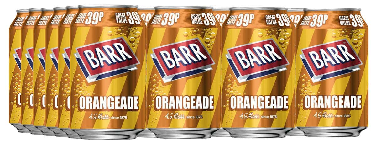 Bild von Barr Orangeade 24 x 330ml Dosen