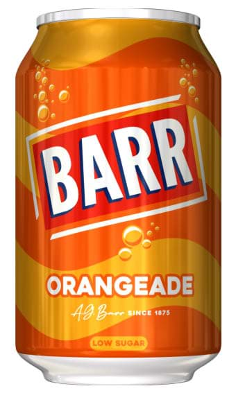 Bild von Barr Orangeade 330ml Dose