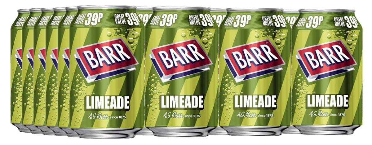 Bild von Barr Limeade 24 x 330ml Dosen