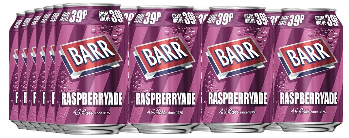 Bild von Barr Raspberryade 24 x 330ml Dosen