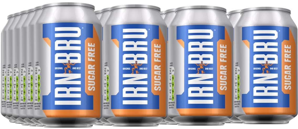 Bild von Barr Irn-Bru Sugar Free Cans 24 x 330ml