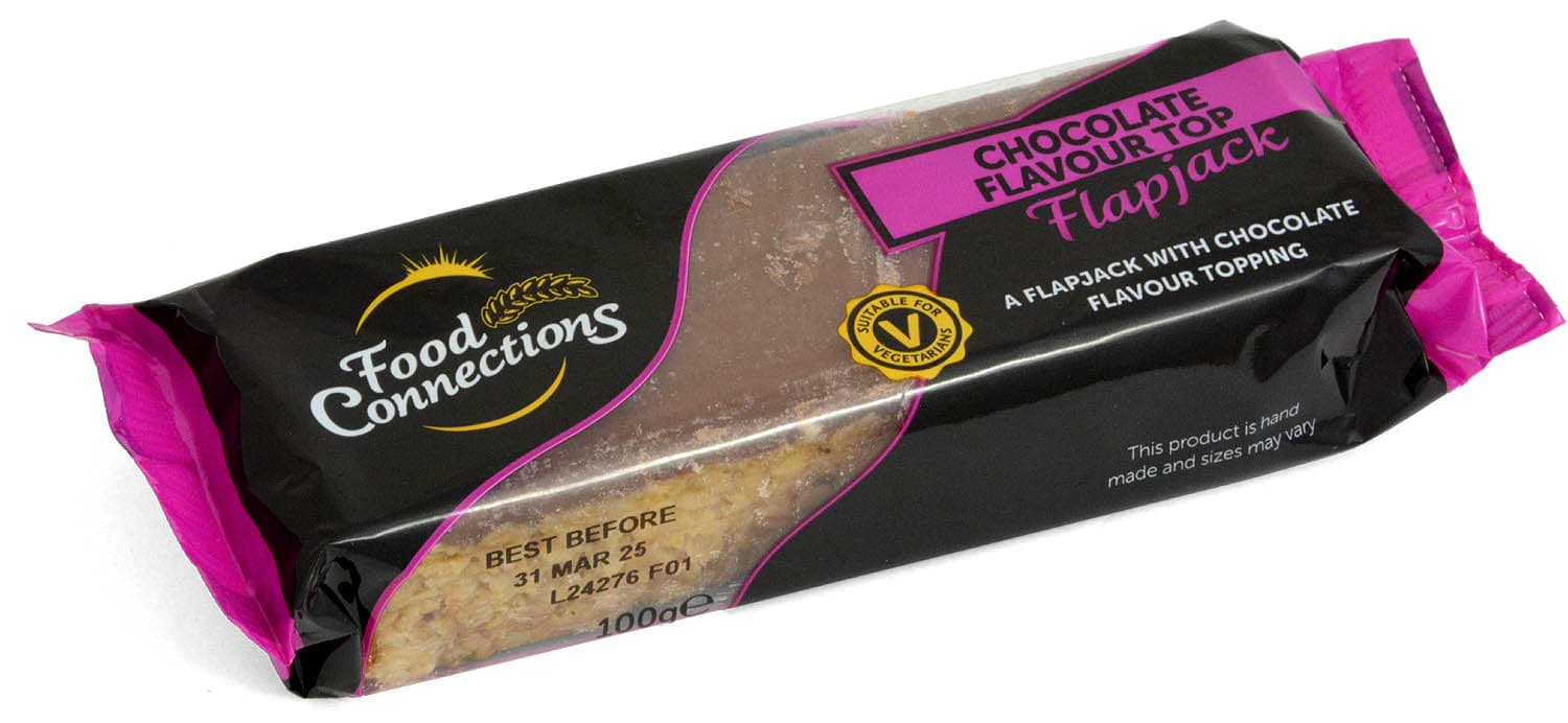 Bild von Food Connections Chocolate Flavour Top Flapjack 100g