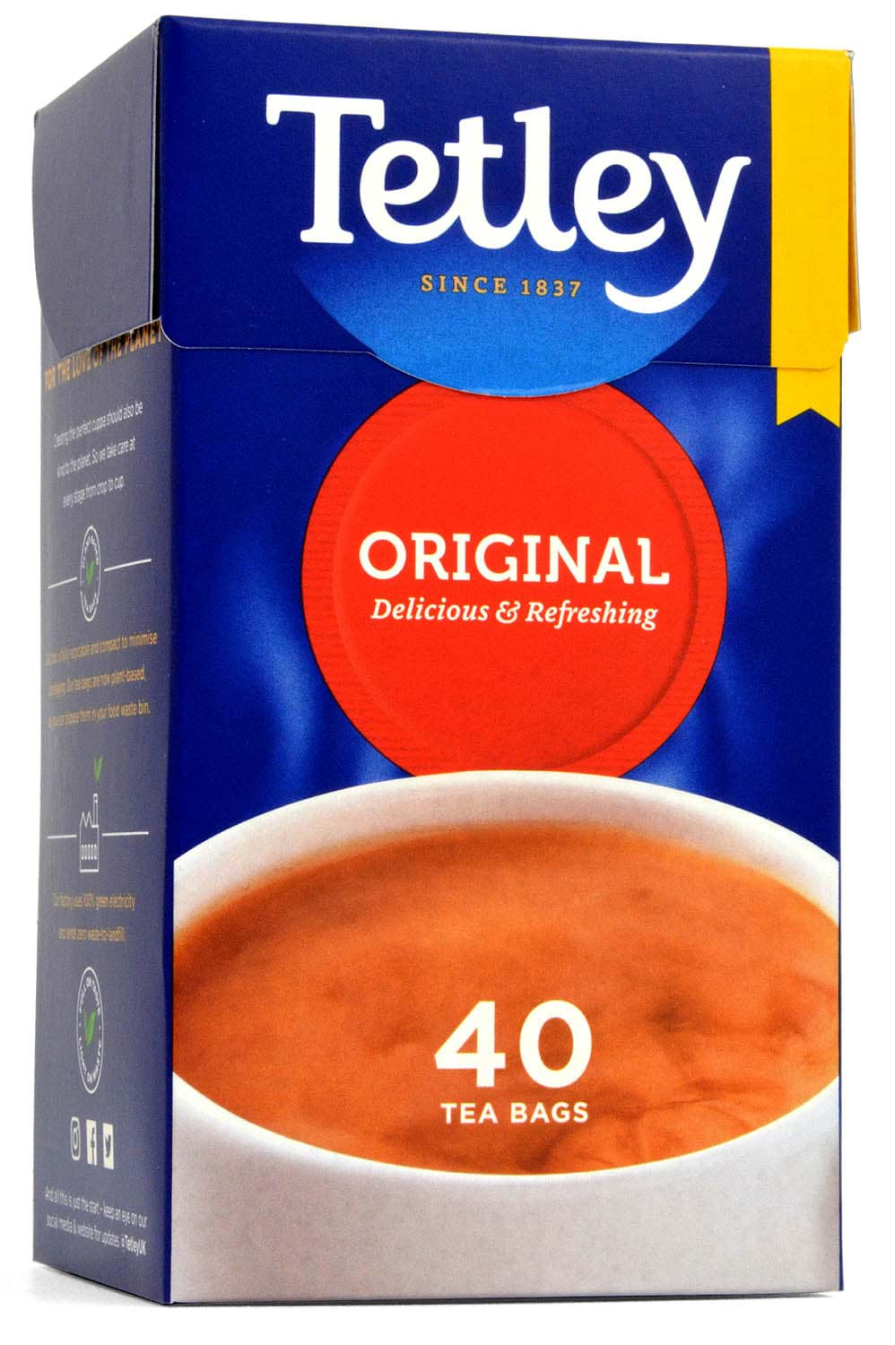 Bild von Tetley Tea 40 Teebeutel - 125g