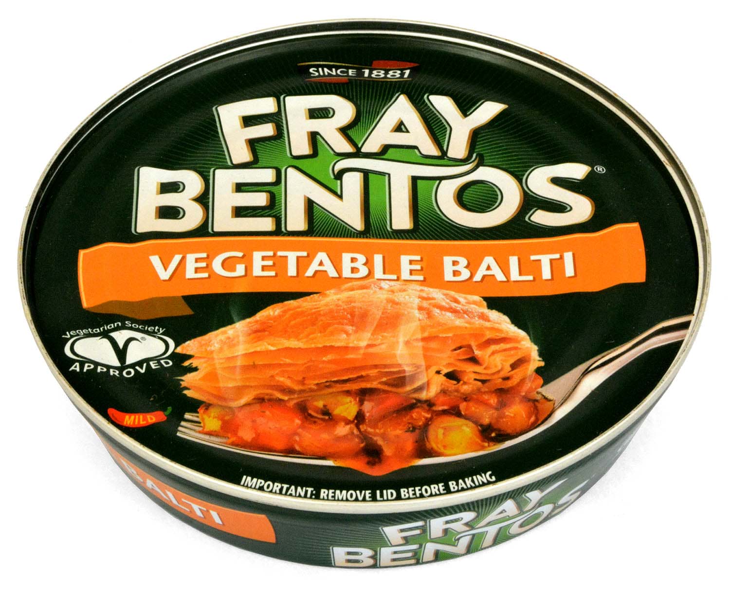 Bild von Fray Bentos Vegetable Balti Pie 425g MHD 02/25