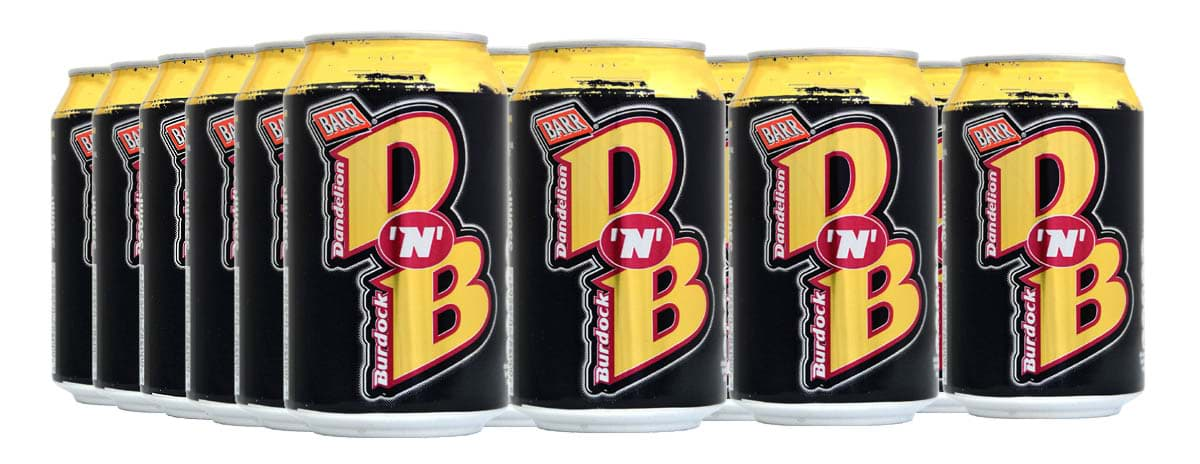 Bild von Barr D ´n´ B Dandelion & Burdock 24 x 330ml Dosen