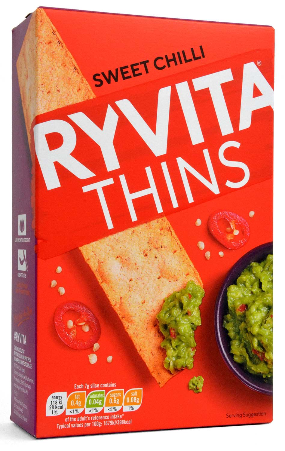 Bild von Ryvita Thins Sweet Chilli 125g