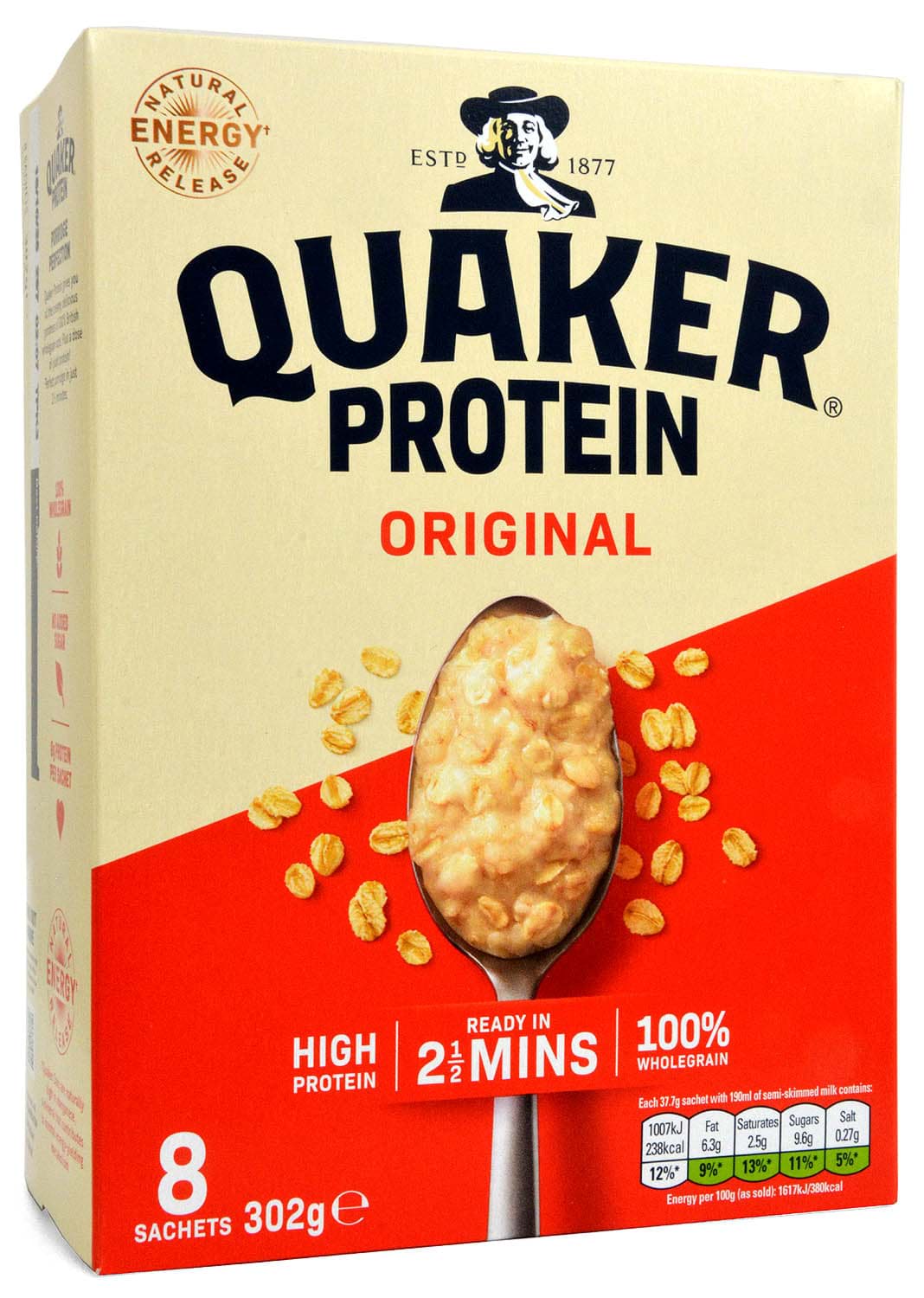 Bild von Quaker Oats So Simple Protein Original 302g