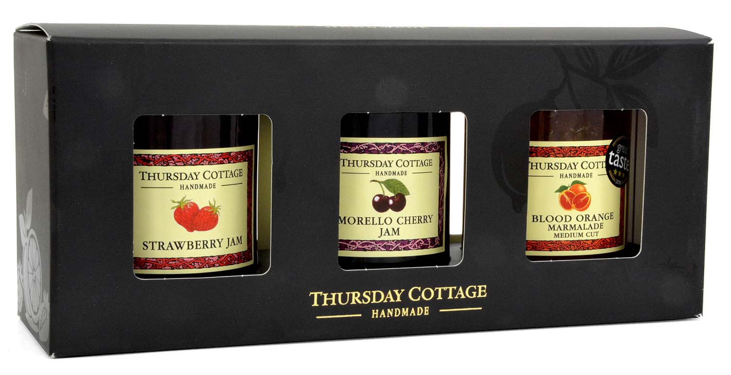 Bild von Thursday Cottage Deluxe Preserve Trio Gift Pack 3 x 112g