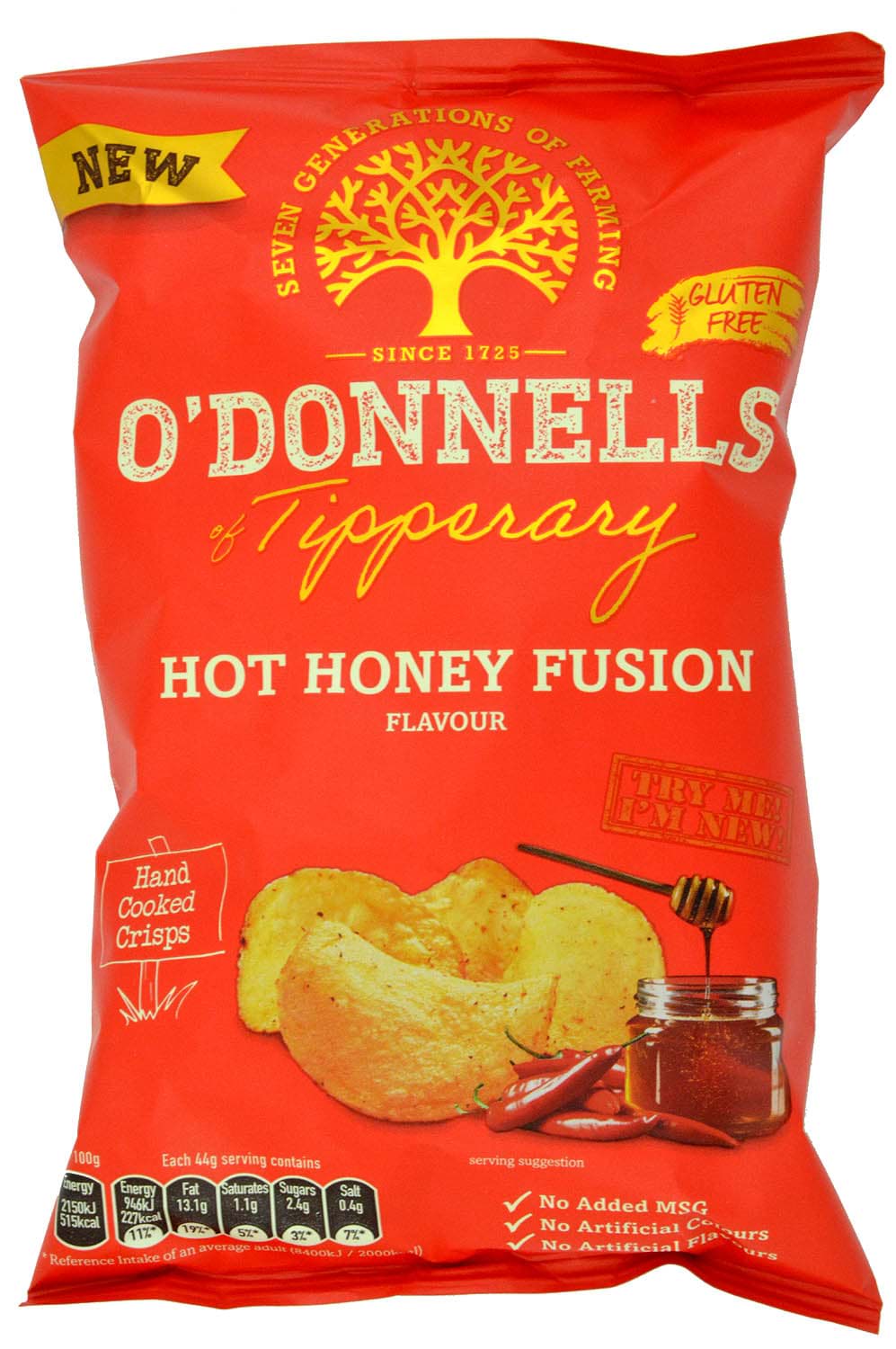 Bild von O'Donnells Hot Honey Fusion Crisps 44g