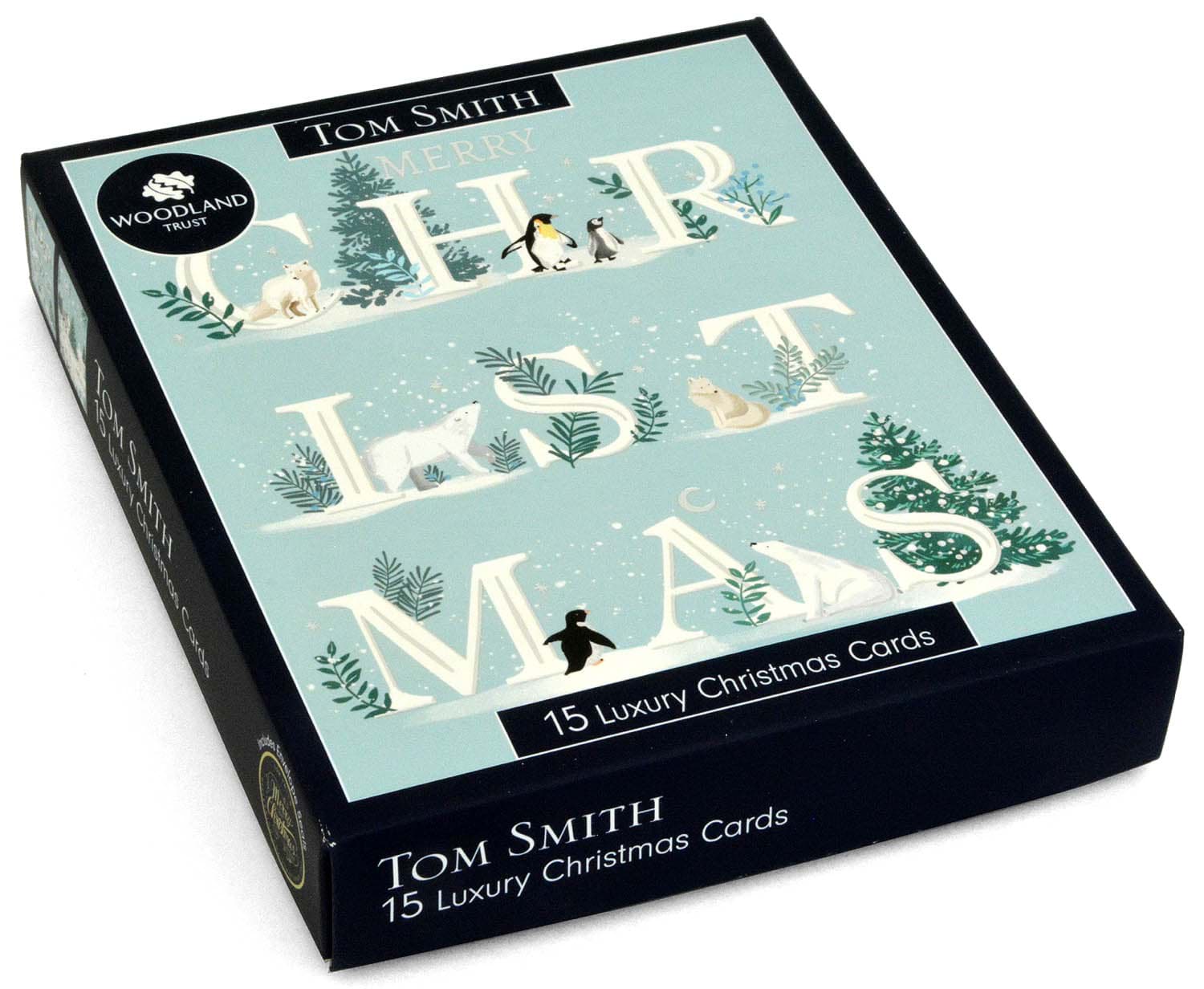 Bild von Tom Smith 15 Arctic Animals Luxury Christmas Cards 13 x 16 cm
