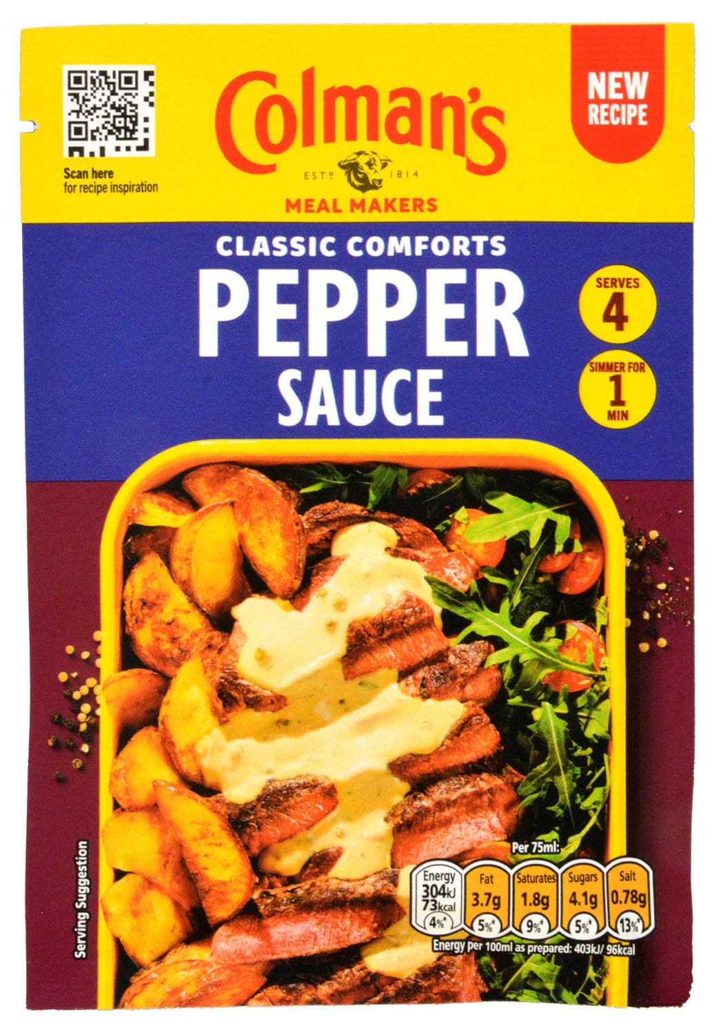 Bild von Colmans Pepper Sauce Mix - Pfeffersauce