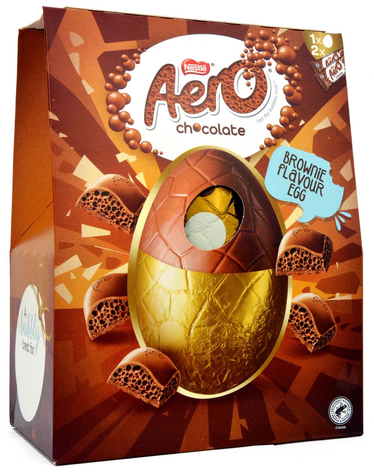 Bild von Nestle Aero Milk Chocolate Brown Flavour Egg 222g