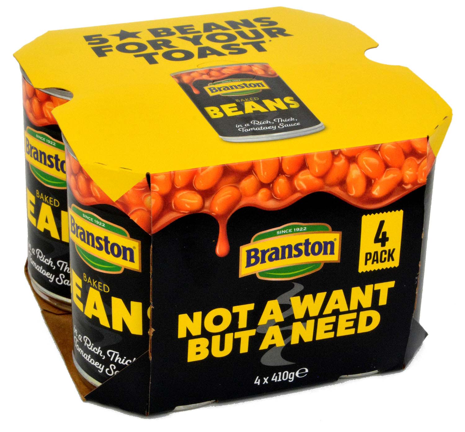 Bild von Branston Baked Beans 4 x 410g