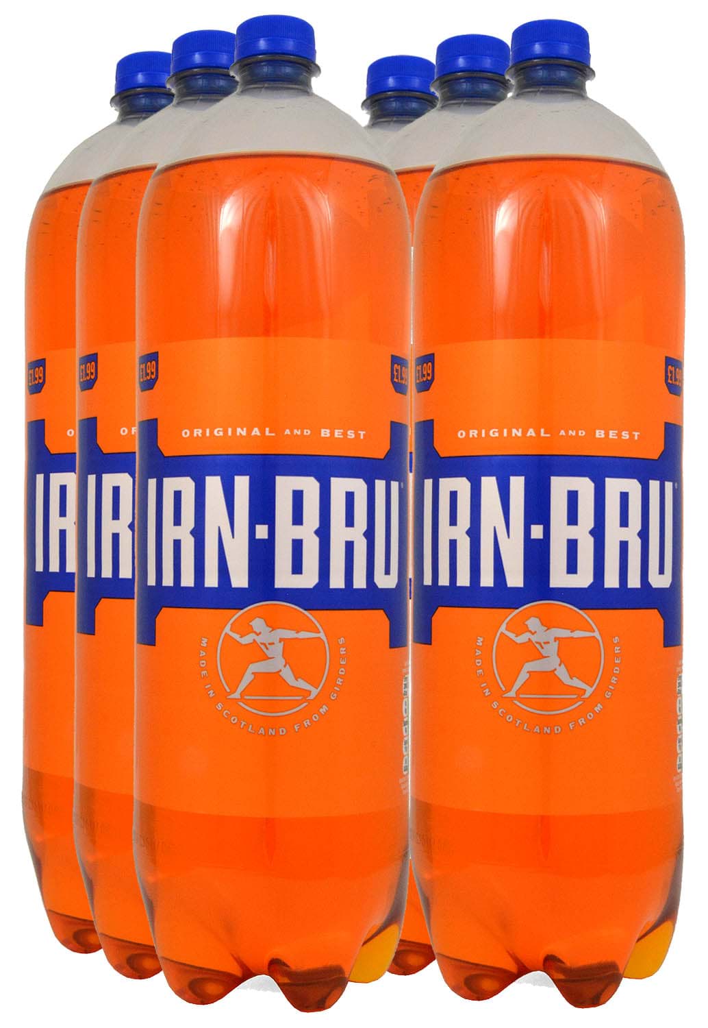 Bild von Barr Irn-Bru 2 l, 6er-Tray 6 x 2 Liter