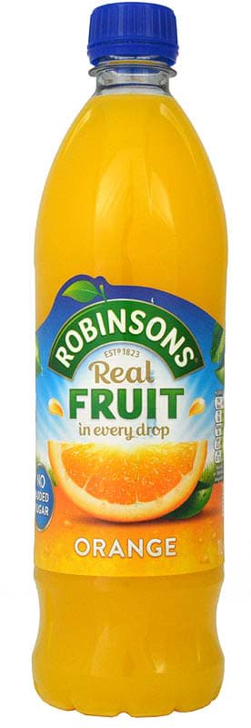 Bild von Robinsons Orange No Added Sugar NAS MHD 12/25