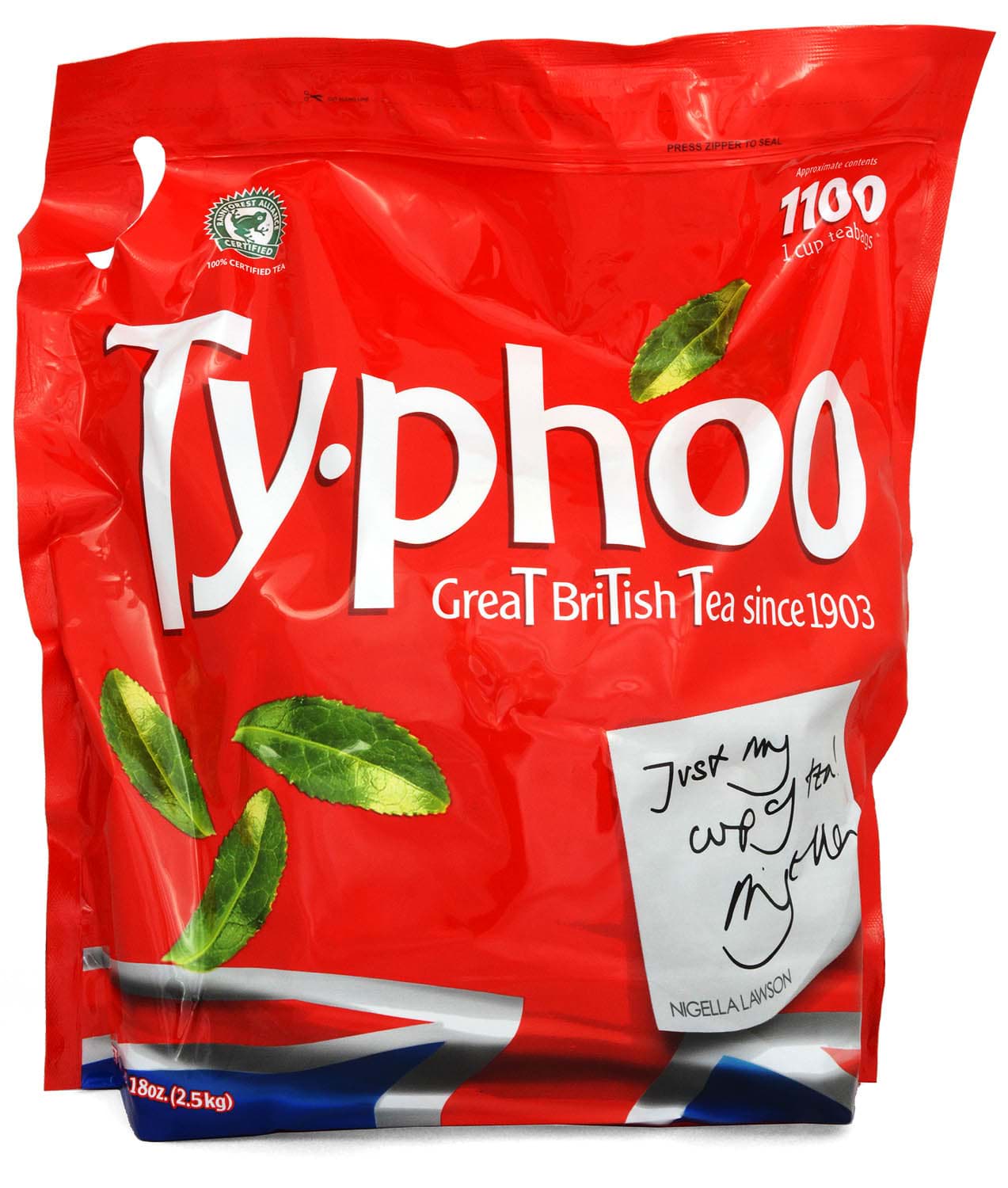 Bild von Typhoo 1100 Tassen-Teebeutel - 2,5 kg