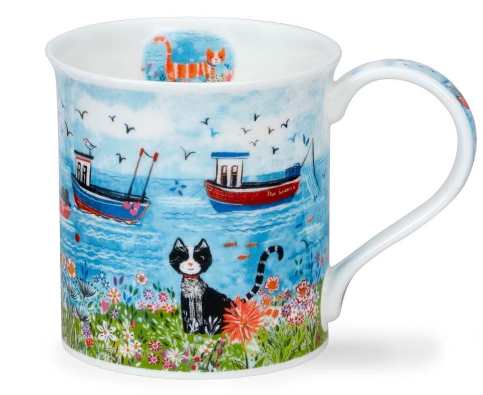 Bild von Dunoon Bute By the Sea - Cat by Clare Tupper