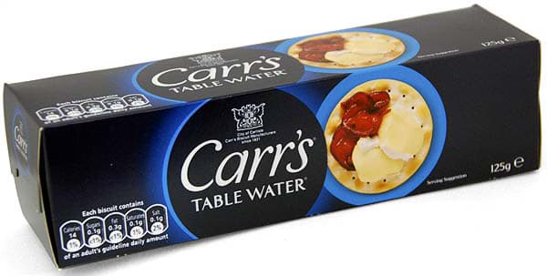Bild von Carr´s Table Water Biscuits 125 g