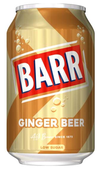 Bild von Barr Ginger Beer 330ml Dose