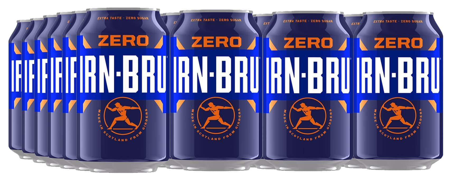 Bild von Barr Irn-Bru Zero Sugar Free 24 x 0,33l Dosen
