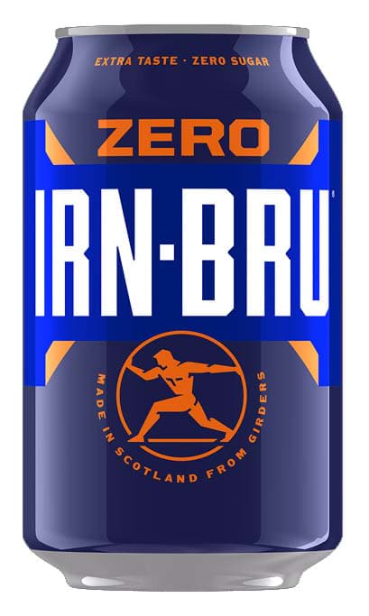 Bild von Barr Irn-Bru Zero ohne Zucker Can, Dose 0,33 l