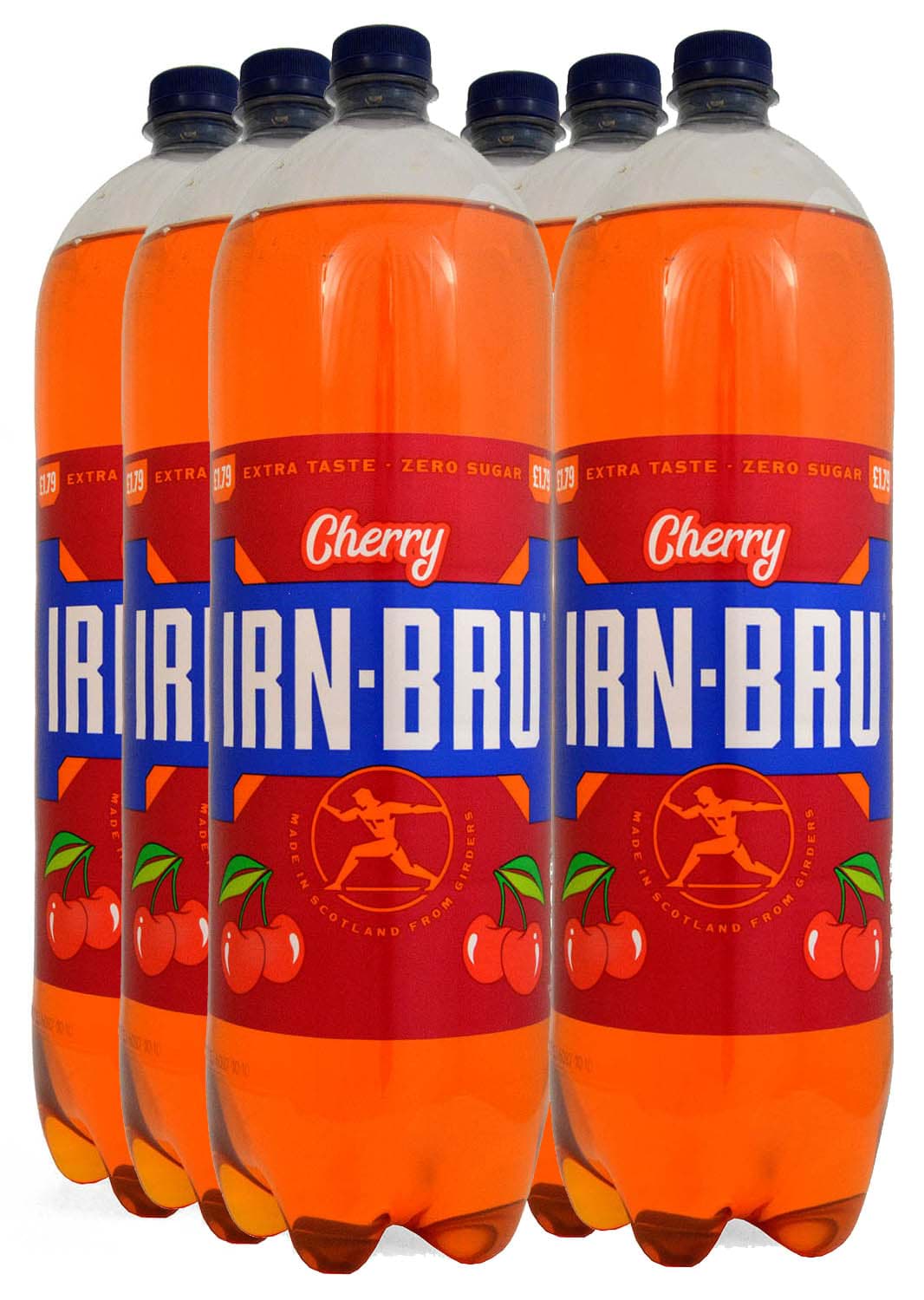 Bild von Barr Irn-Bru Zero Cherry 6 x 2 Litre Bottles