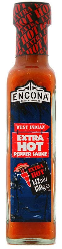 Encona West Indian Extra Hot Pepper Sauce 142ml
