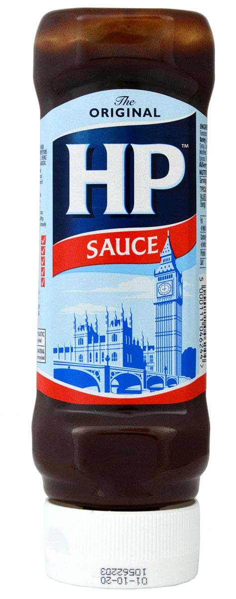 HP Original Brown Sauce Top Down 450g/390ml