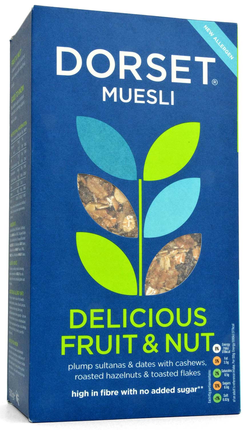 Dorset Muesli Delicious Fruit & Nut 500g