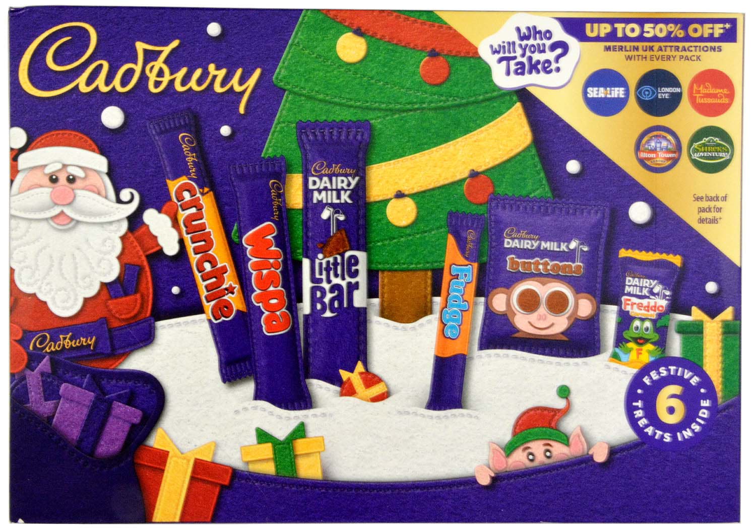 Cadbury Medium Selection Box 125g
