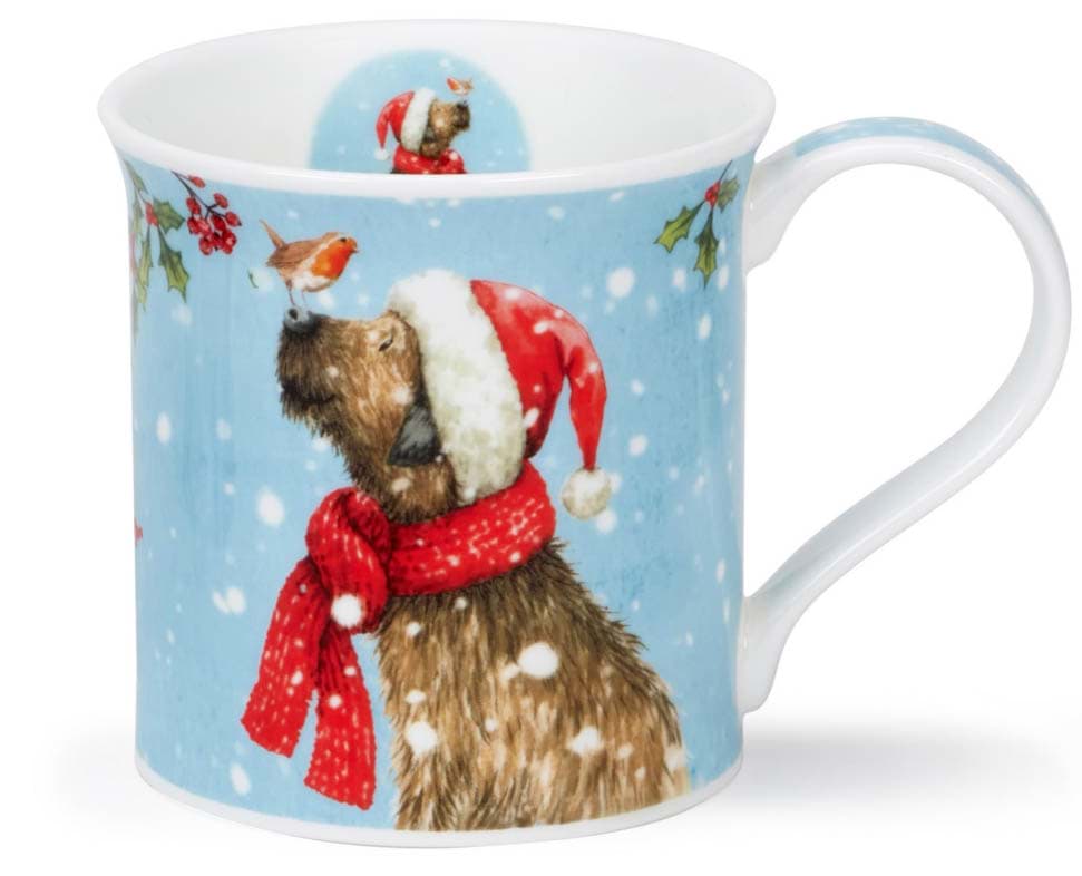 Dunoon Bute Snowy Dog by Louise Nisbet