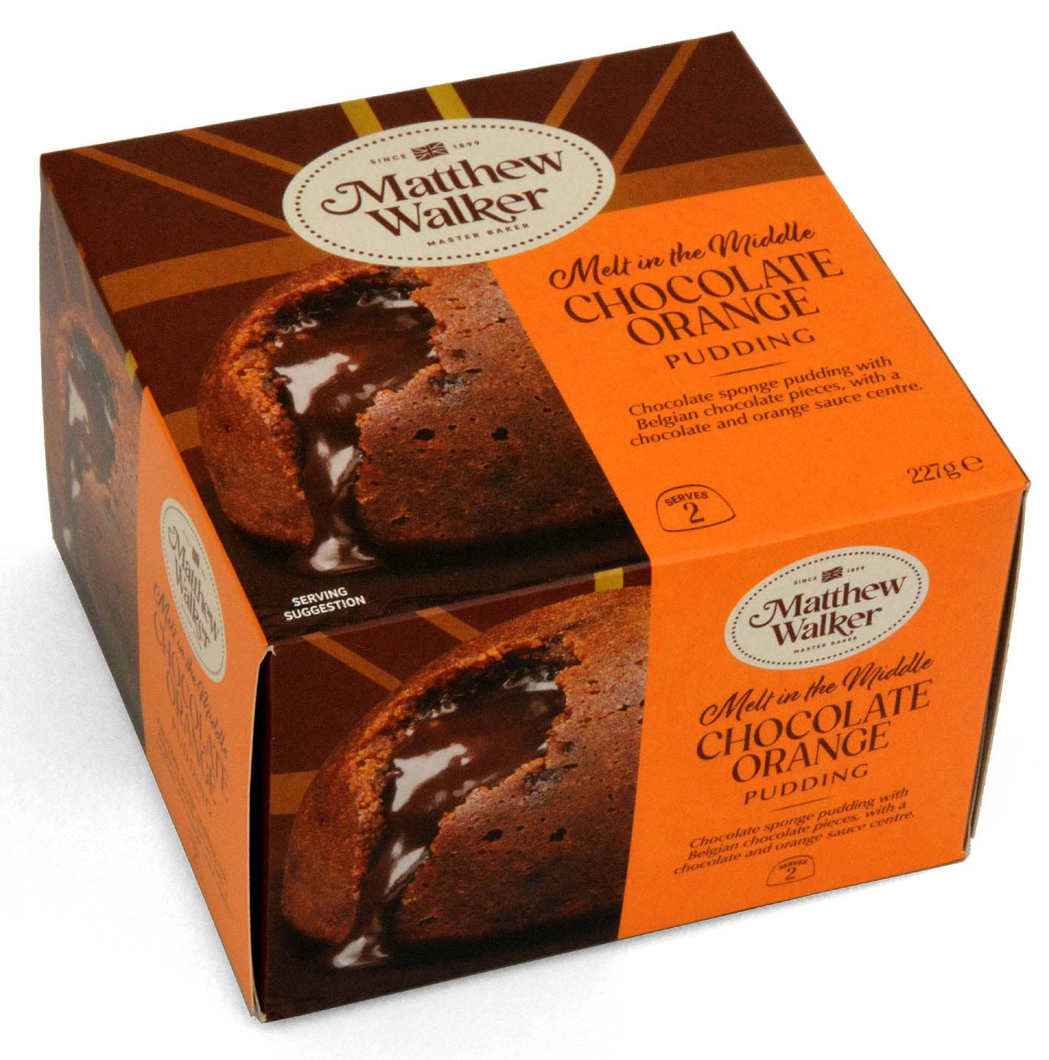 Matthew Walker Melt in the Middle Chocolate Orange Pudding 227g