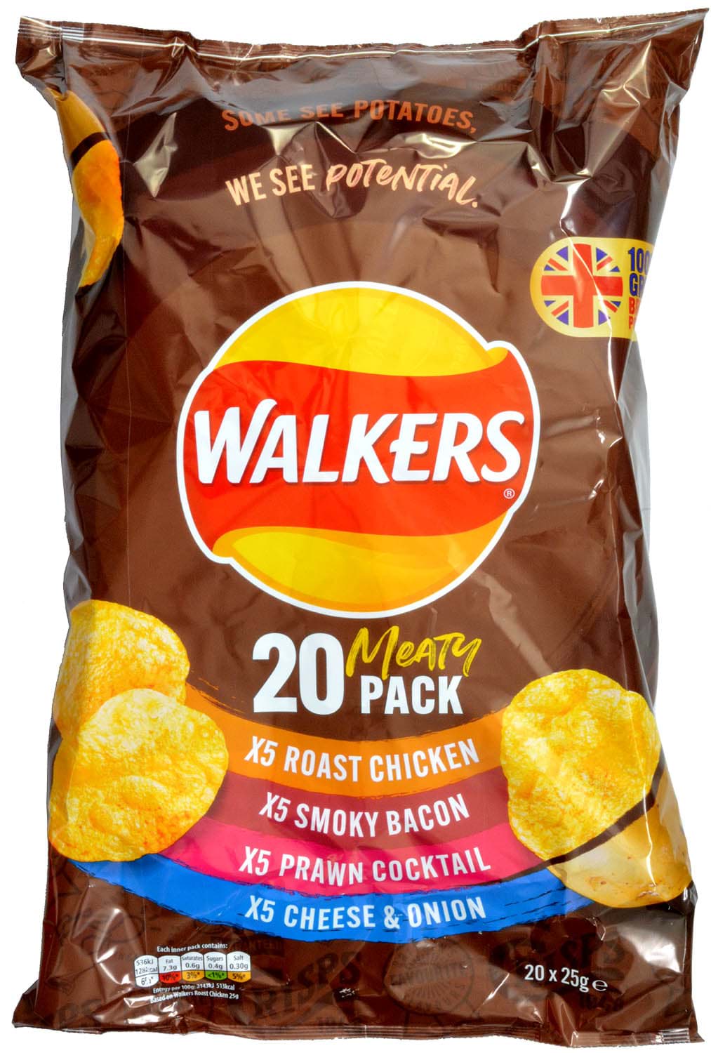 Walkers 20-pack Meaty Variety